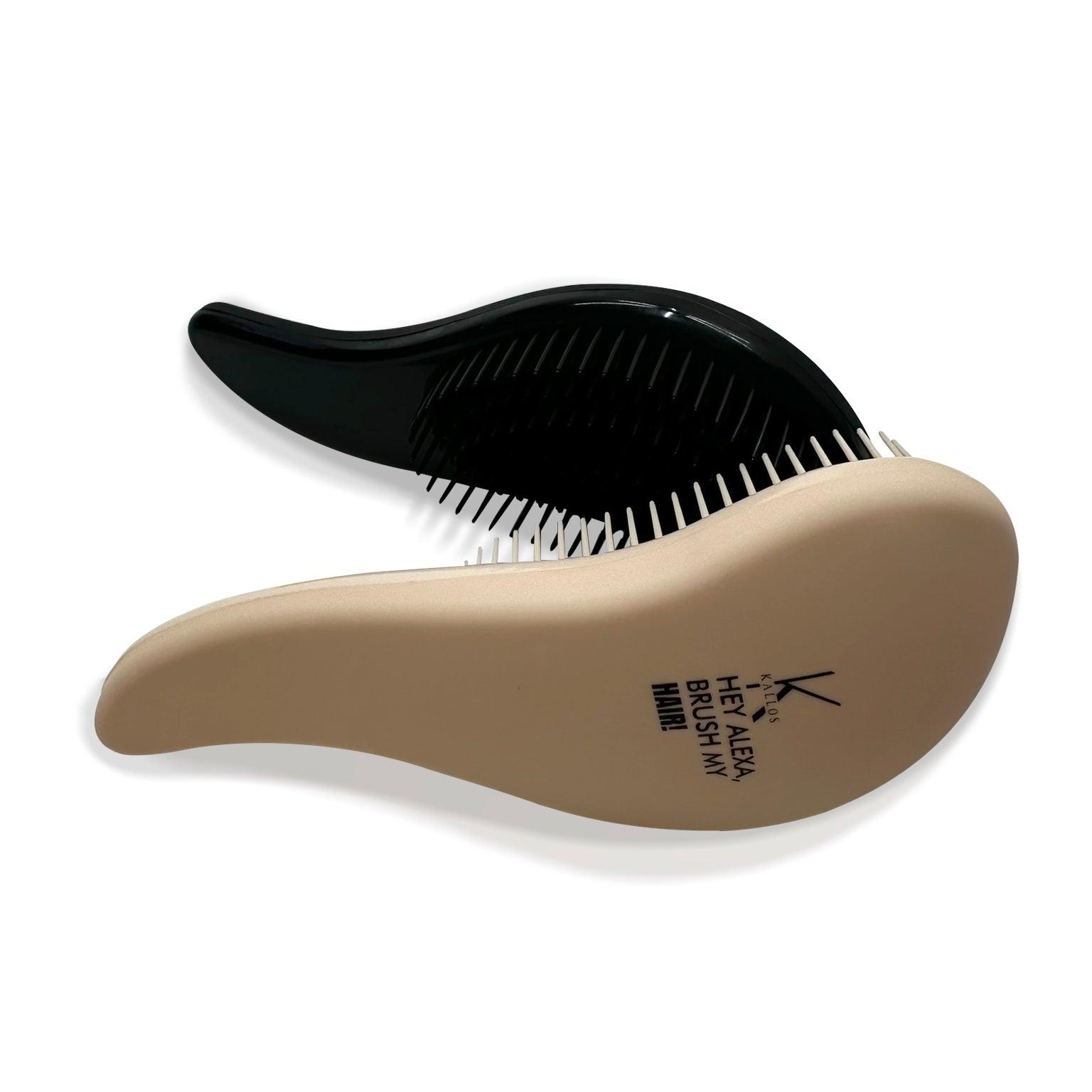 10 ČETKI ZA KOSU, GIFT SET “BRUSH MY HAIR” Hair Combs Gift bag Nude-Black Kallos