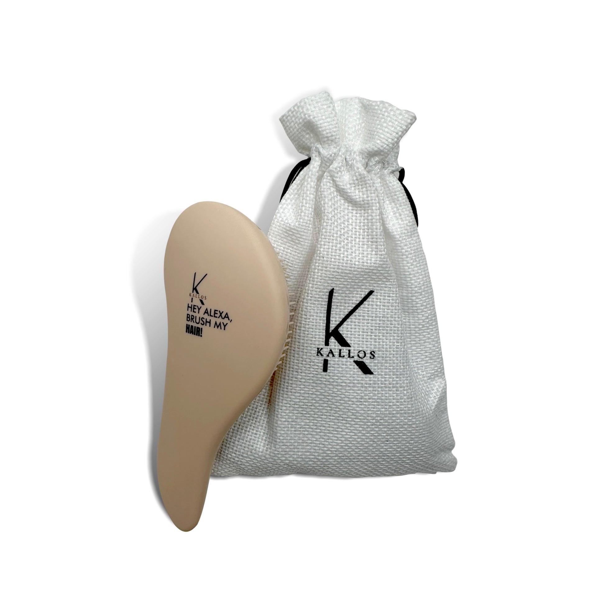 10 ČETKI ZA KOSU, GIFT SET “BRUSH MY HAIR” Hair Combs Gift bag Nude-Black Kallos