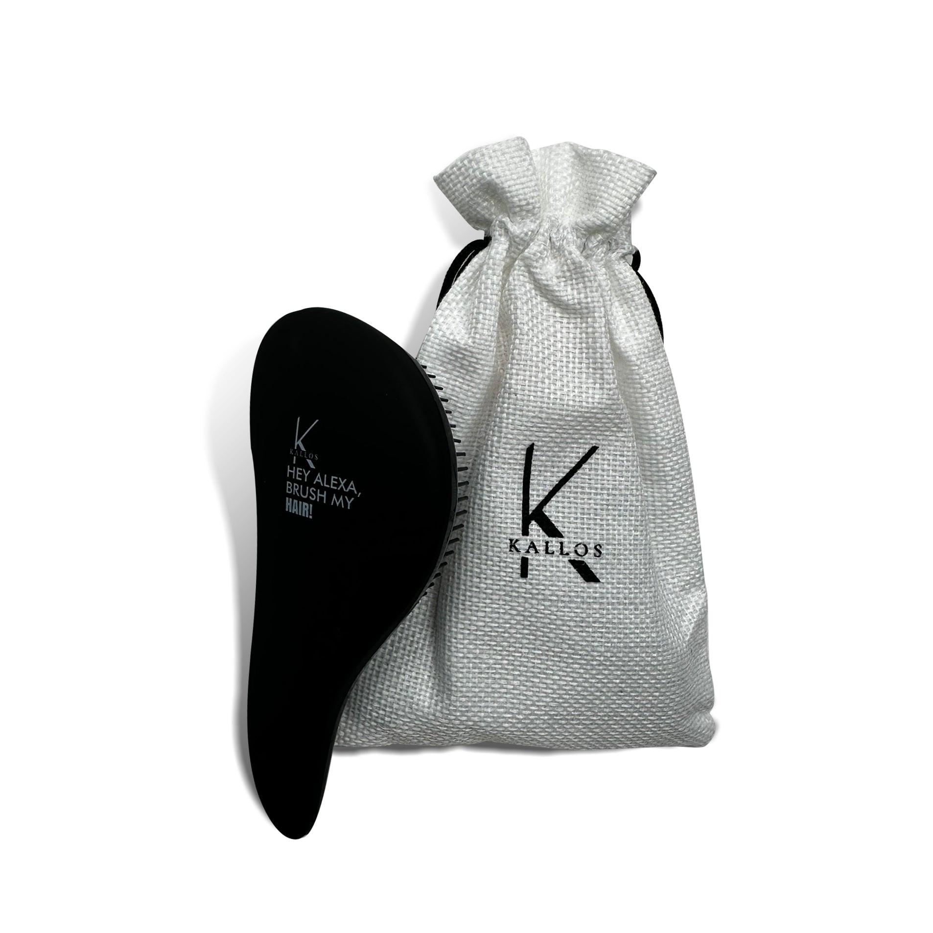 10 ČETKI ZA KOSU, GIFT SET “BRUSH MY HAIR” Hair Combs Gift bag Nude-Black Kallos