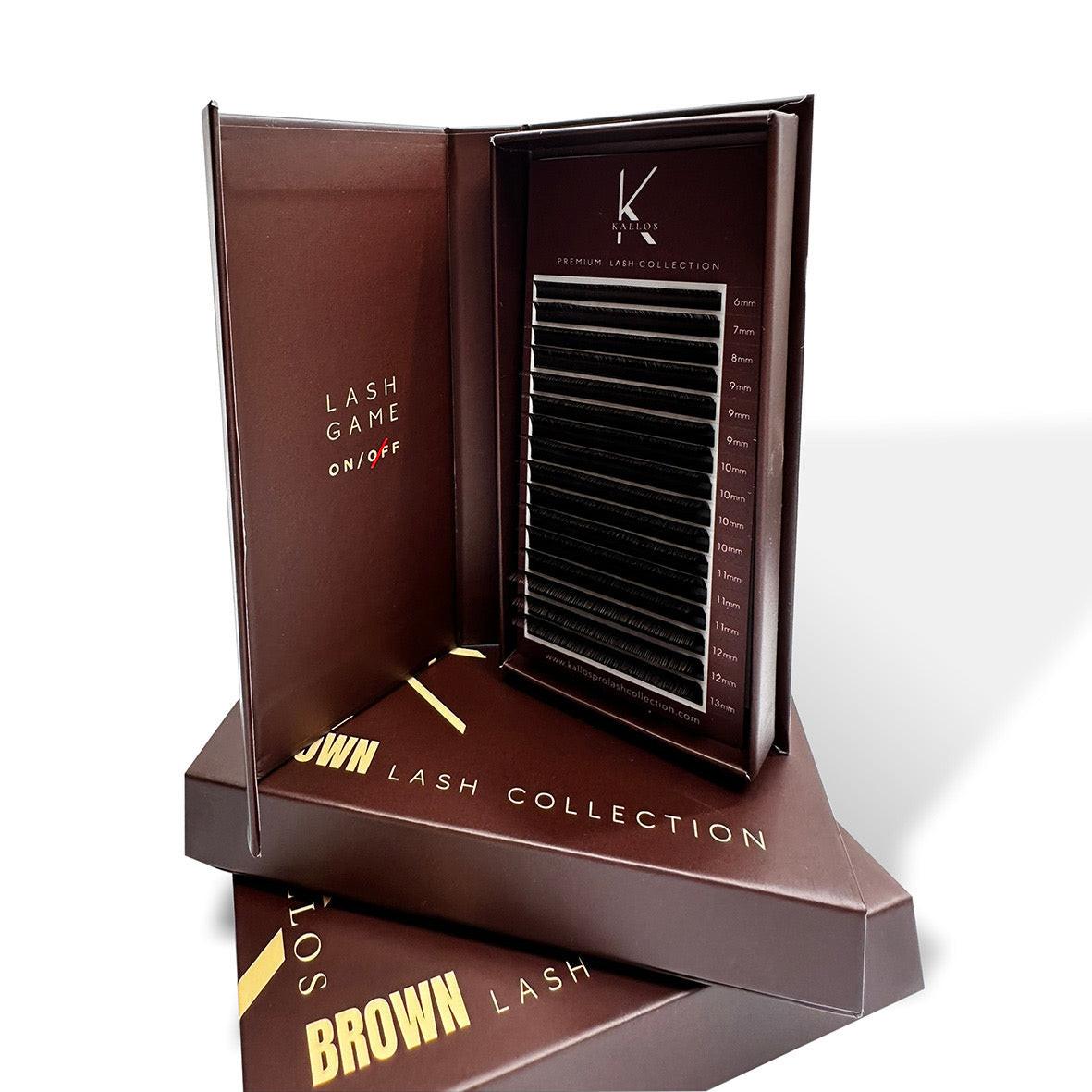 C 0.07 SMEĐE MIX (6-13 MM) NOVO PAKIRANJE Professional Eyelash Extensions Default Title Kallos