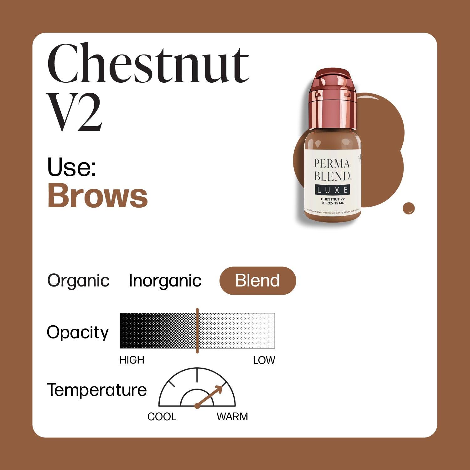 CHESTNUT V2 - PERMA BLEND LUXE Default Title Kallos