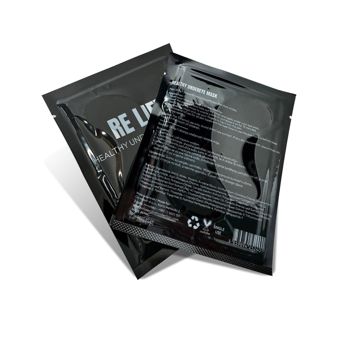PAKET 5 KOM EYEPATCHES “Re Lift” Eye Patches Default Title Kallos