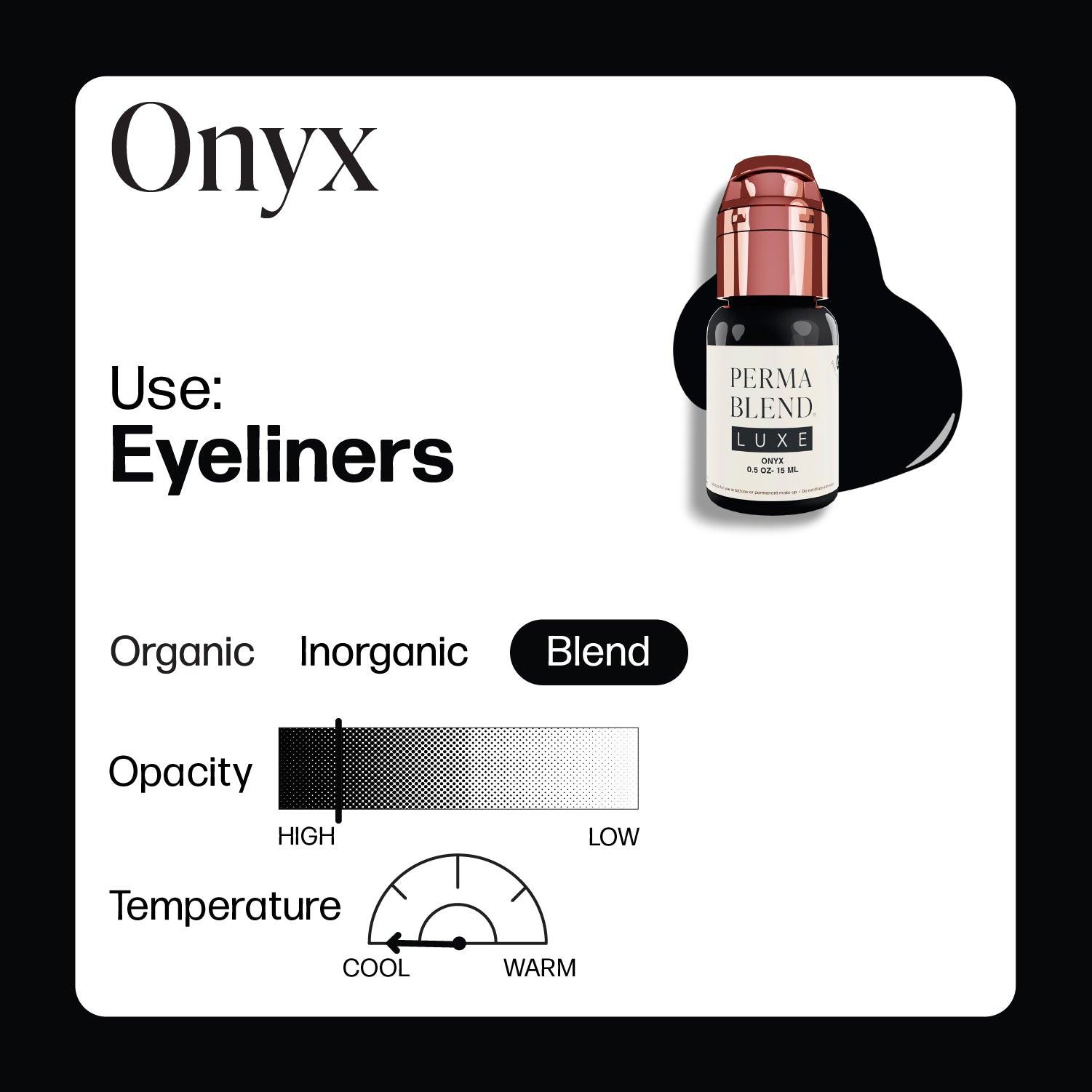 ONYX - PERMA BLEND LUXE Professional LUXE PMU Pigment Default Title Kallos