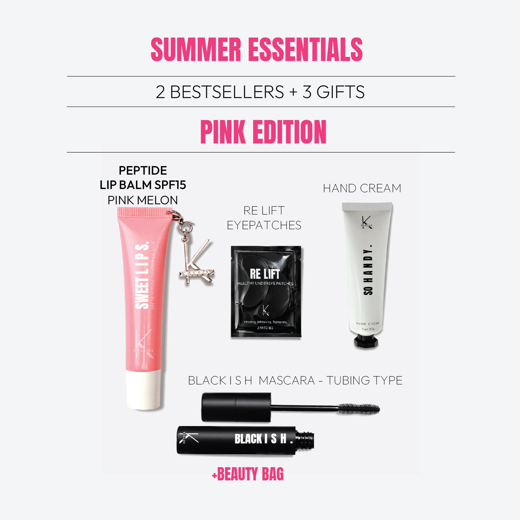 PINK EDITION SUMMER SET Default Title Kallos