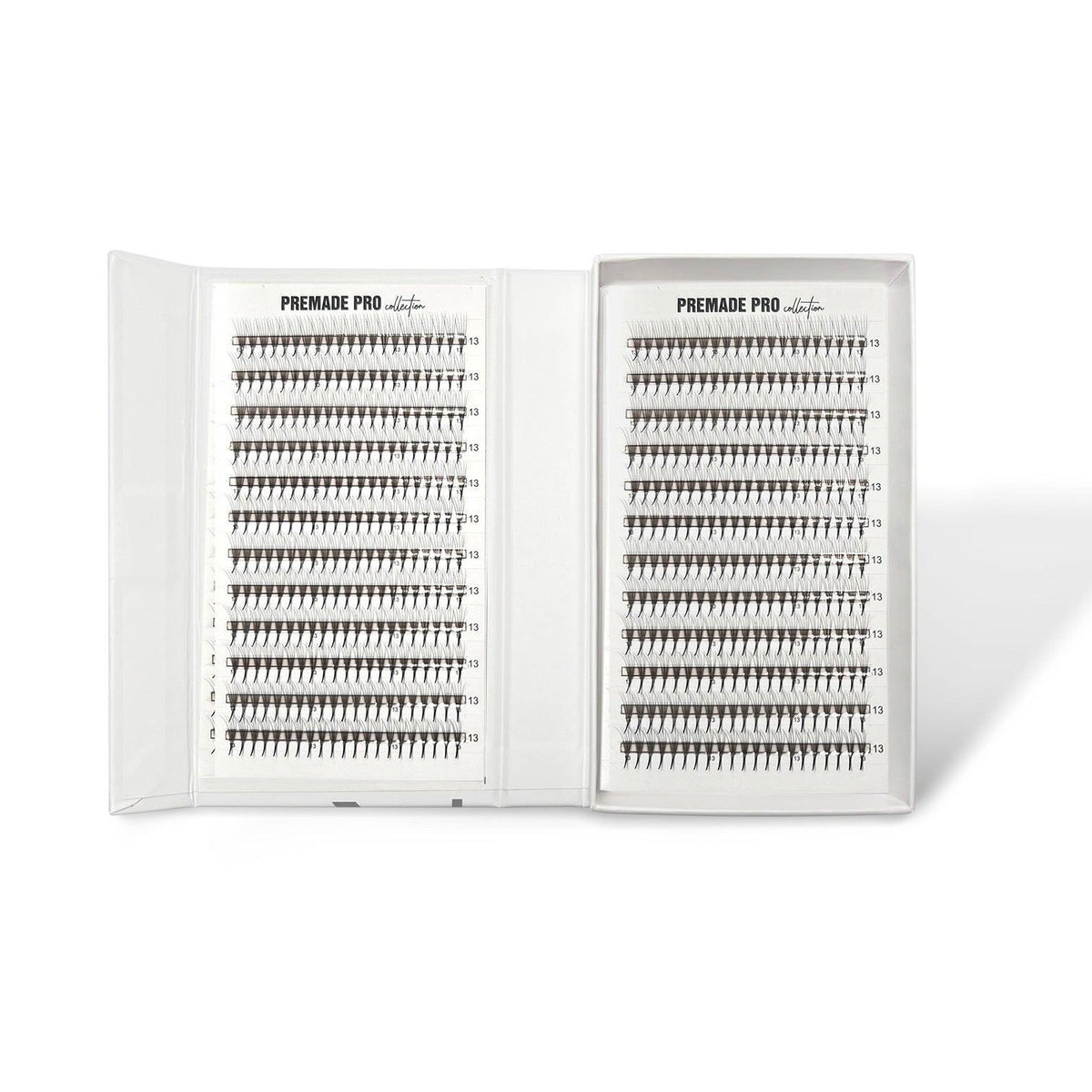 PREMADE M 0.06 5D POJEDINAČNE DUŽINE Professional Eyelash Extensions 6 mm-7 mm-8 mm-9 mm-10 mm Kallos