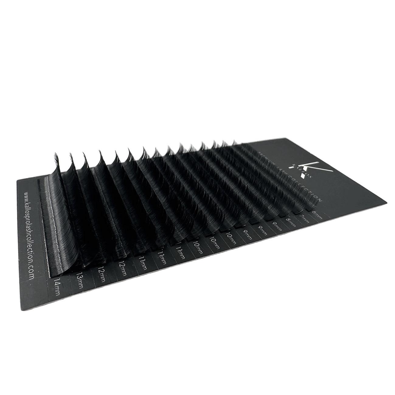 Premium Lash Collection C 0.15 mix (6-13 mm) Professional Eyelash Extensions Default Title Kallos
