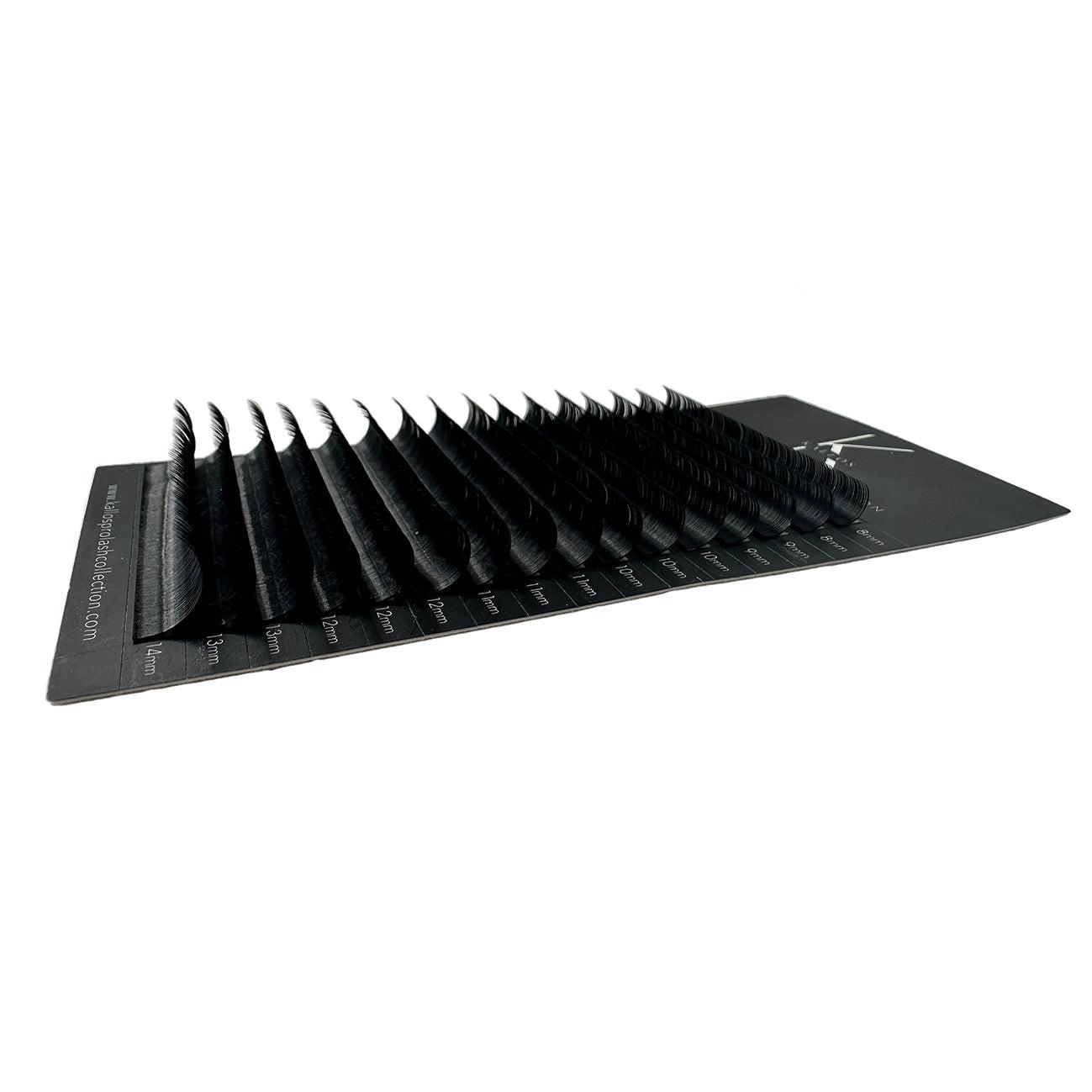 Premium Lash Collection D 0.15 mm mix (8-14 mm) Professional Eyelash Extensions Default Title Kallos