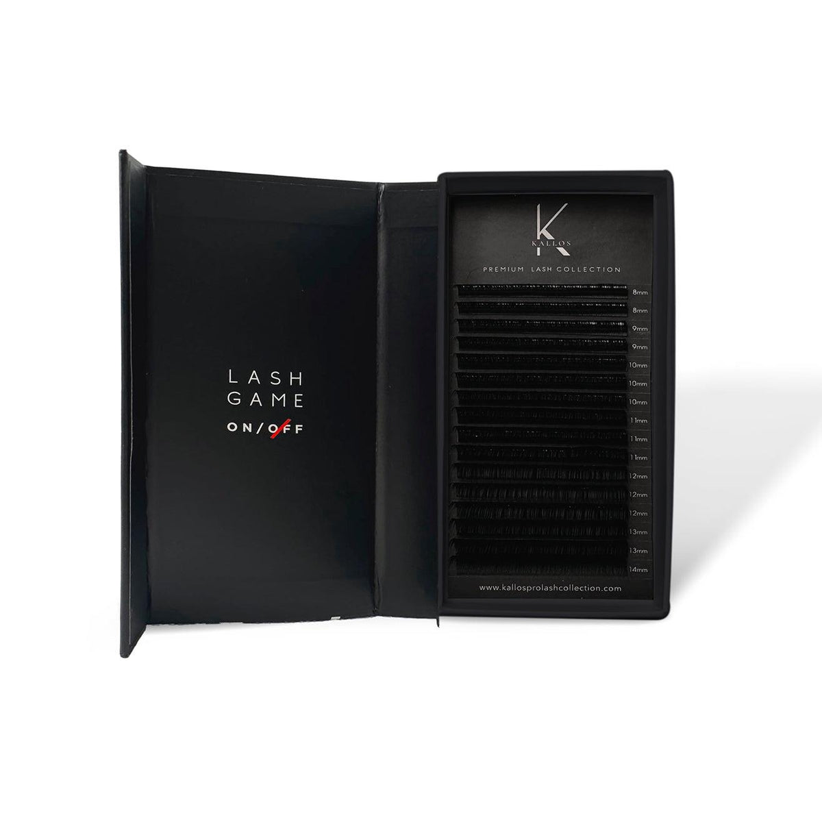 Premium Lash Collection M 0.10 MIX (7-12 MM) Professional Eyelash Extensions Default Title Kallos