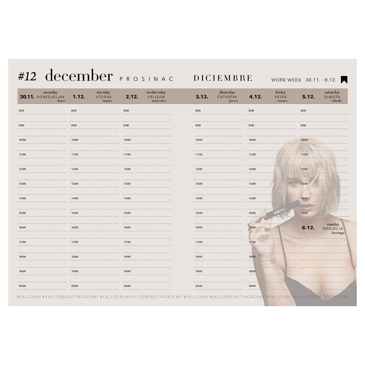 Rokovnik / Planer Kallos 2026 Luxury Business Planner Default Title Kallos