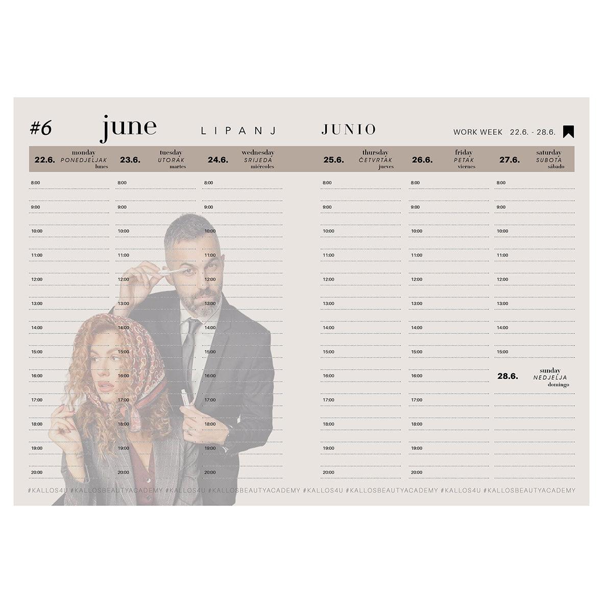 Rokovnik / Planer Kallos 2026 Luxury Business Planner Default Title Kallos