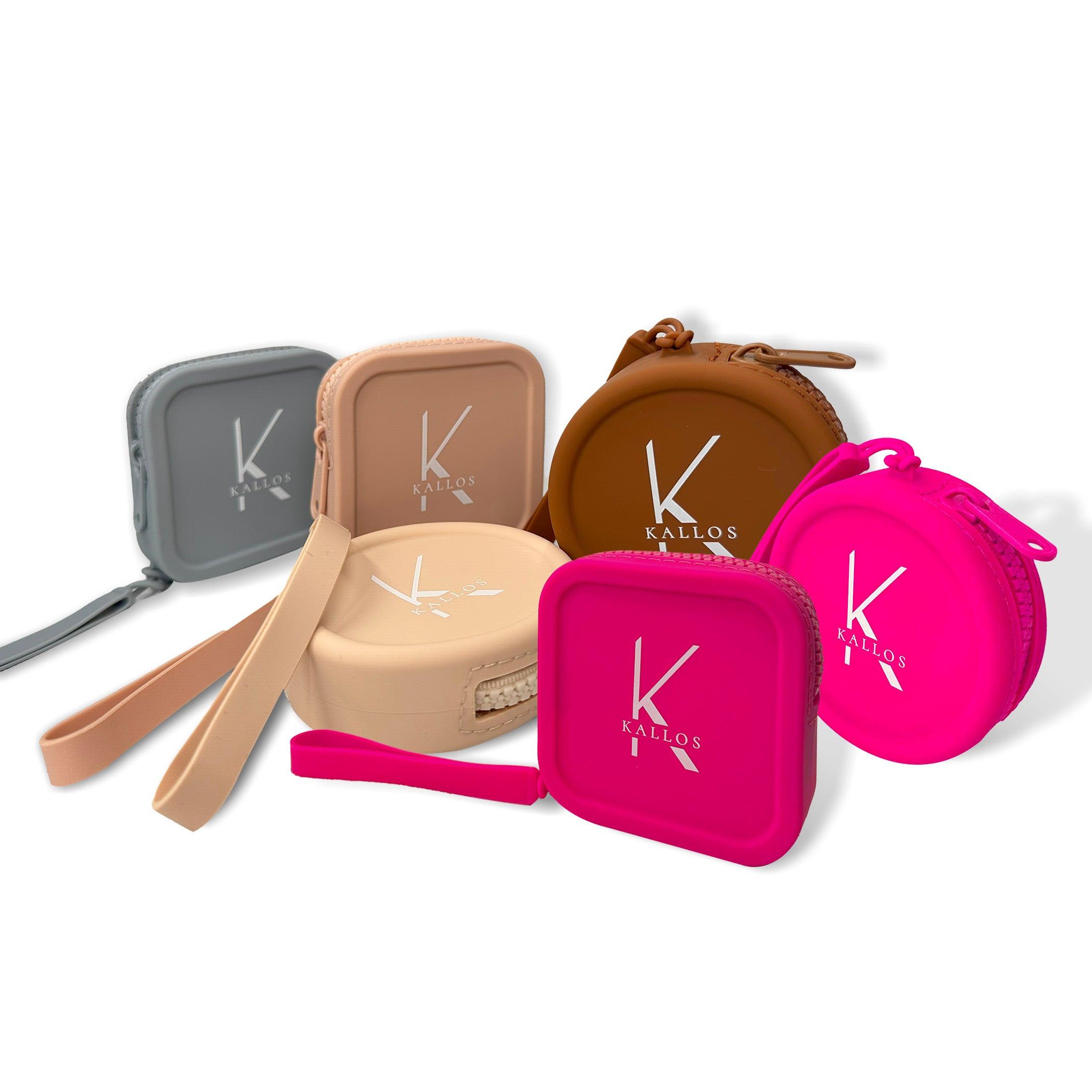 10 SILIKONSKA TORBICA, Gift set "Mini bags" Mini Silicone Makeup Pouch Gift Set Default Title Kallos