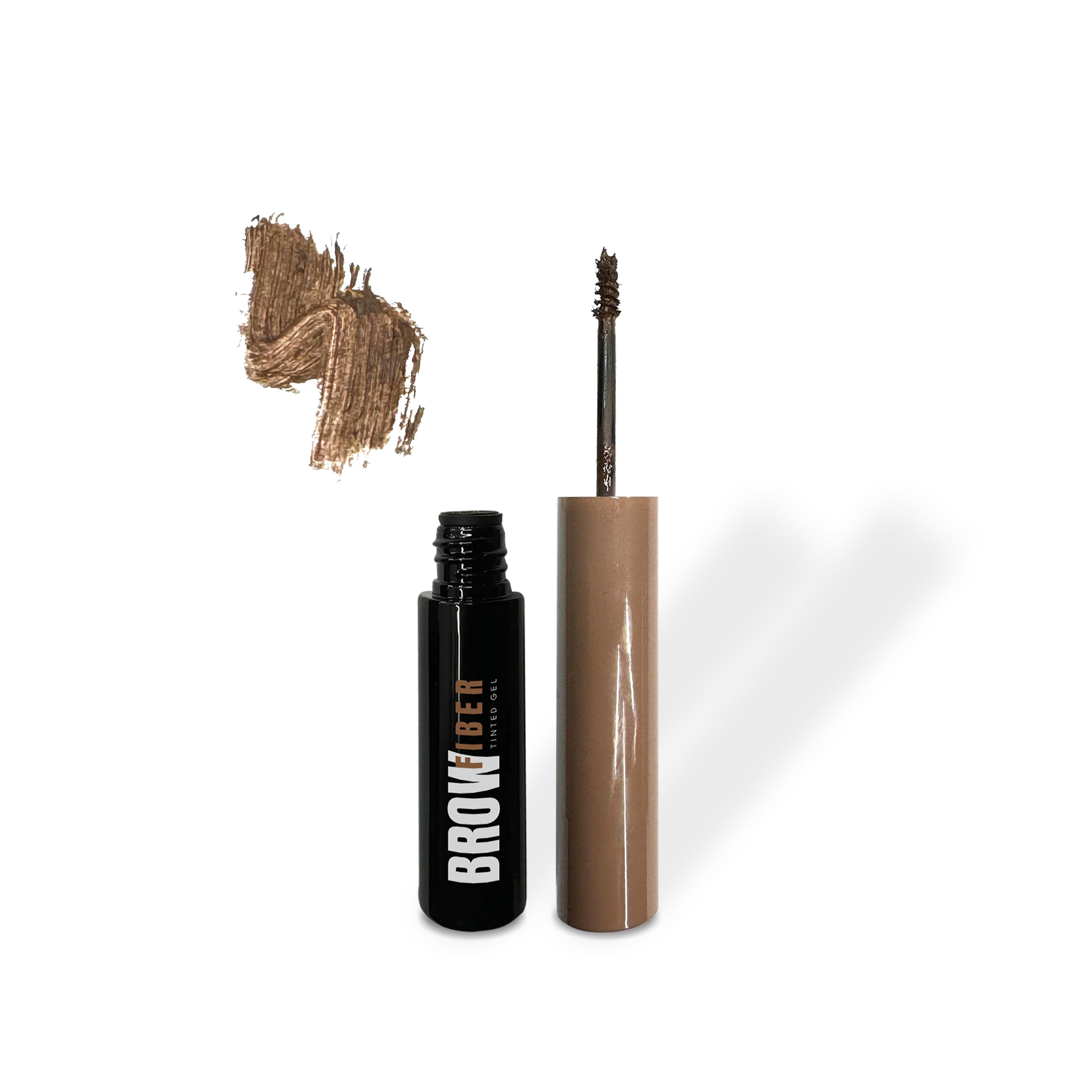 WARM BROWN - BROW FIBER TINTED GEL Luxury Tinted Brow Fiber Gel Default Title Kallos