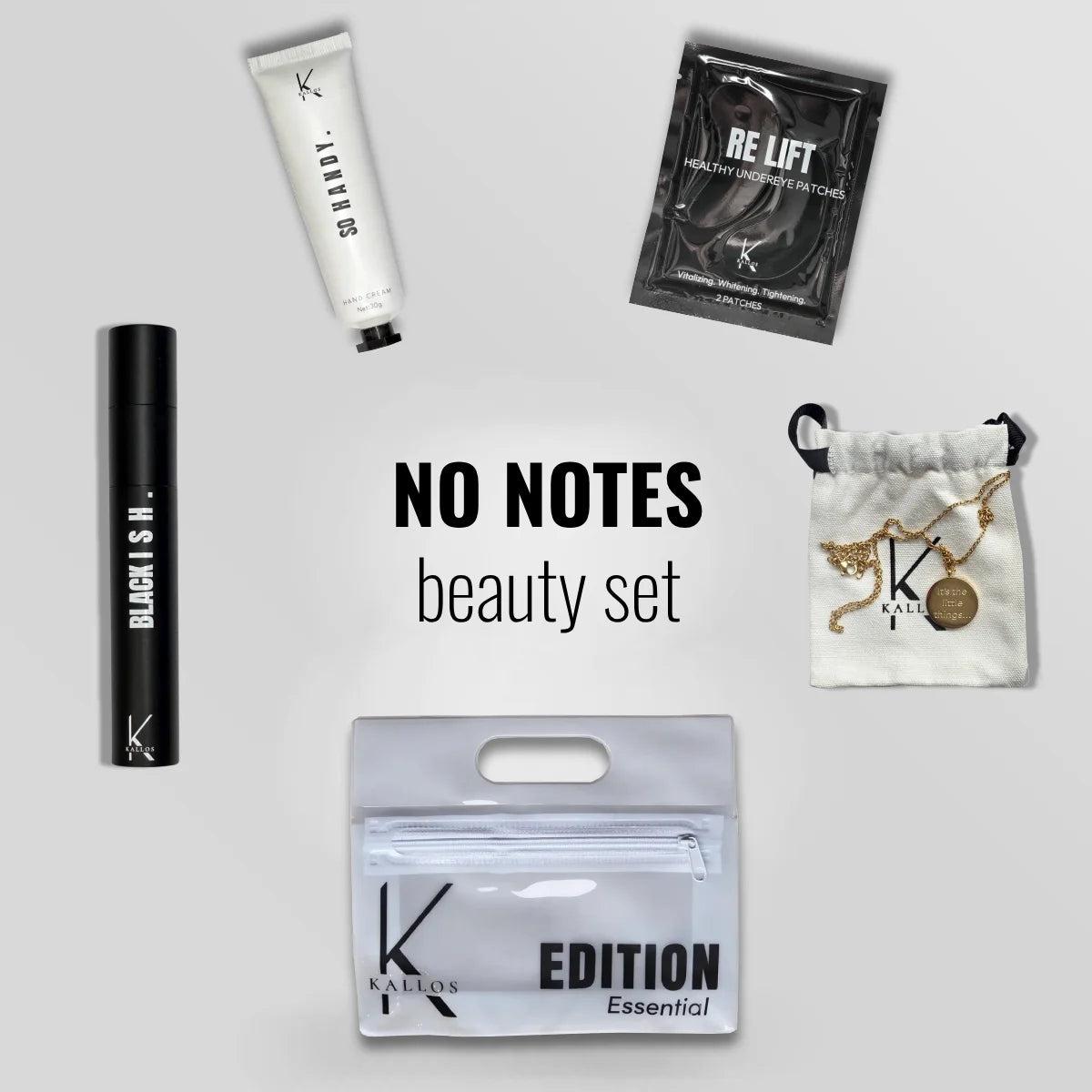 NO NOTES, BEAUTY SET