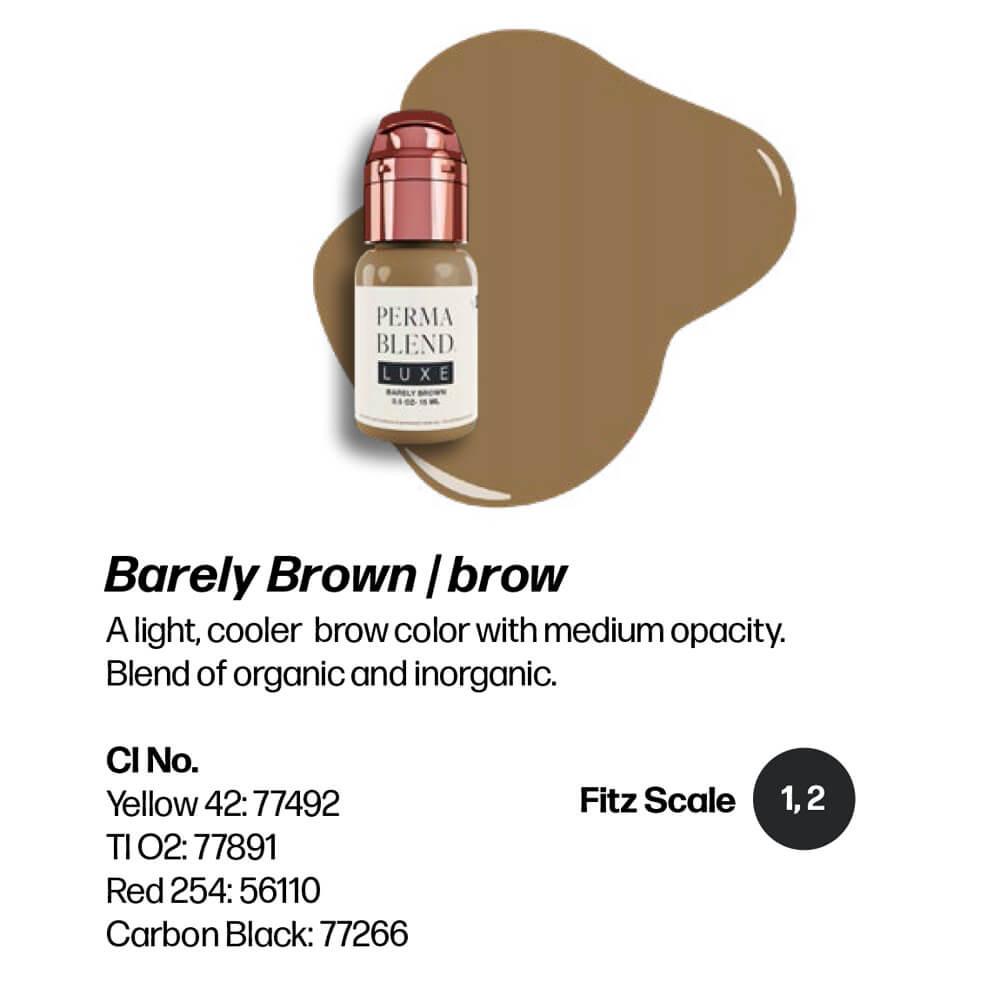 BARELY BROWN - PERMA BLEND LUXE Default Title Kallos