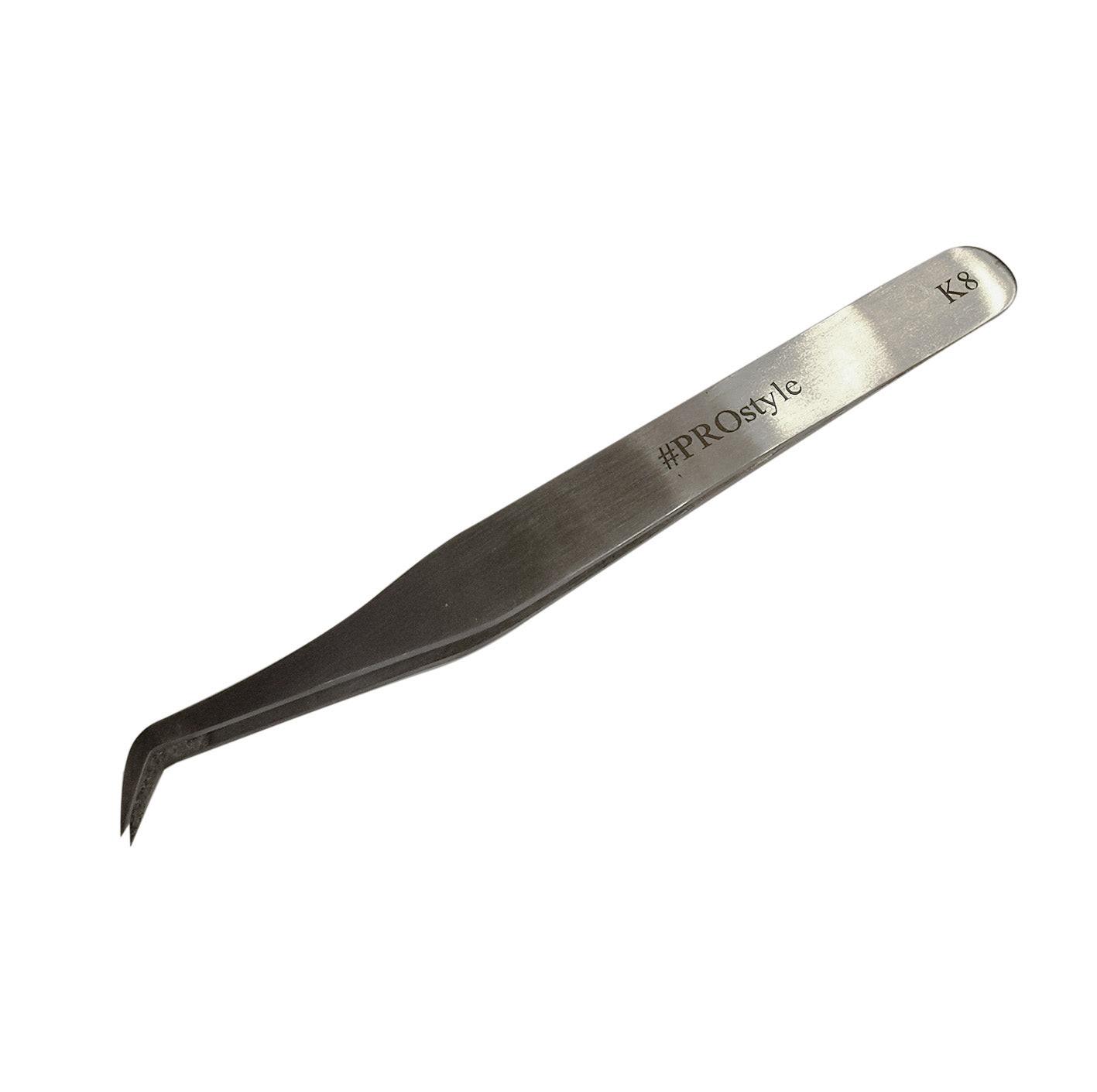 K8 #PROSTYLE PINCETA Fiber-Diamond dust Kallos