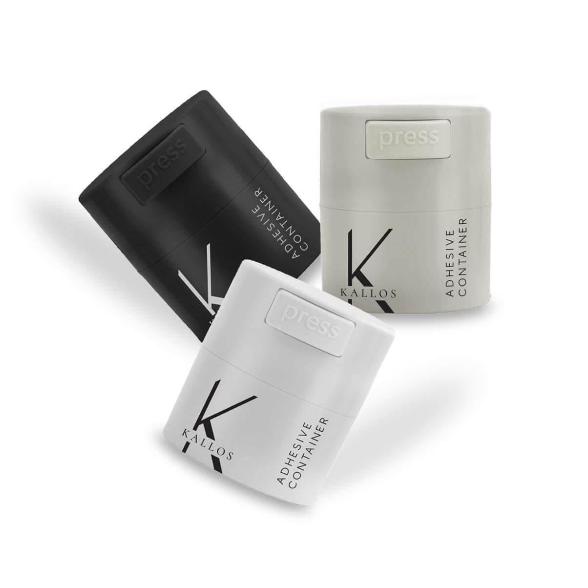 SPREMNIK ZA LJEPILO Crna-Bijela-Siva Kallos
