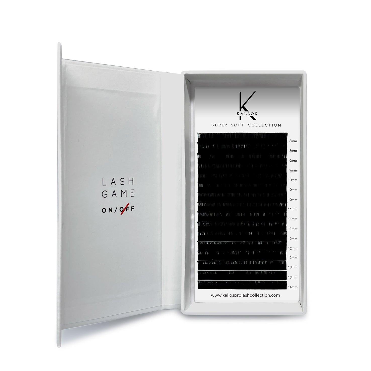 SUPER SOFT D 0.07 MIX Professional Eyelash Extensions Default Title Kallos