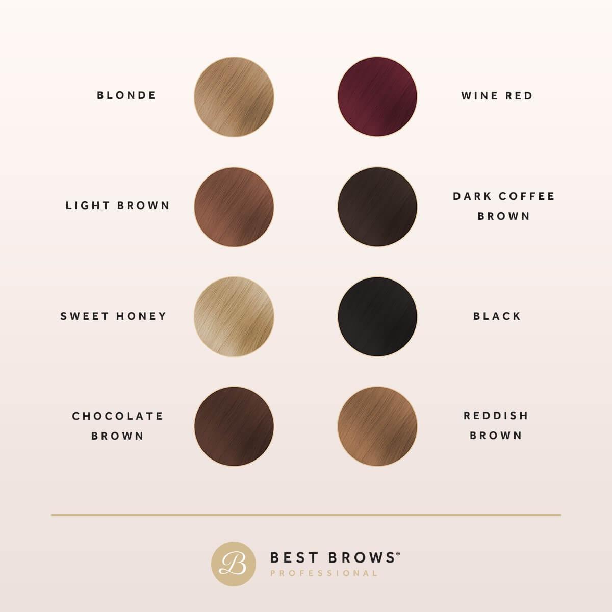 SWEET HONEY - KANA ZA OBRVE Professional Brow Henna Default Title Kallos