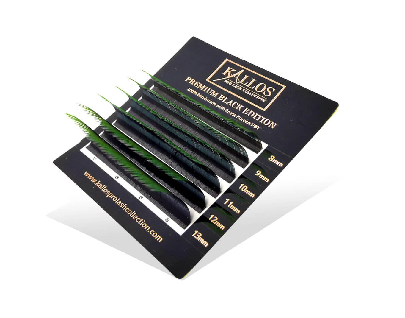 CC 0.07 mm Crno-Zelena (Ombre) | CC 0.07 mm BLACK-GREEN (Ombre)-Kallosprolashcollection