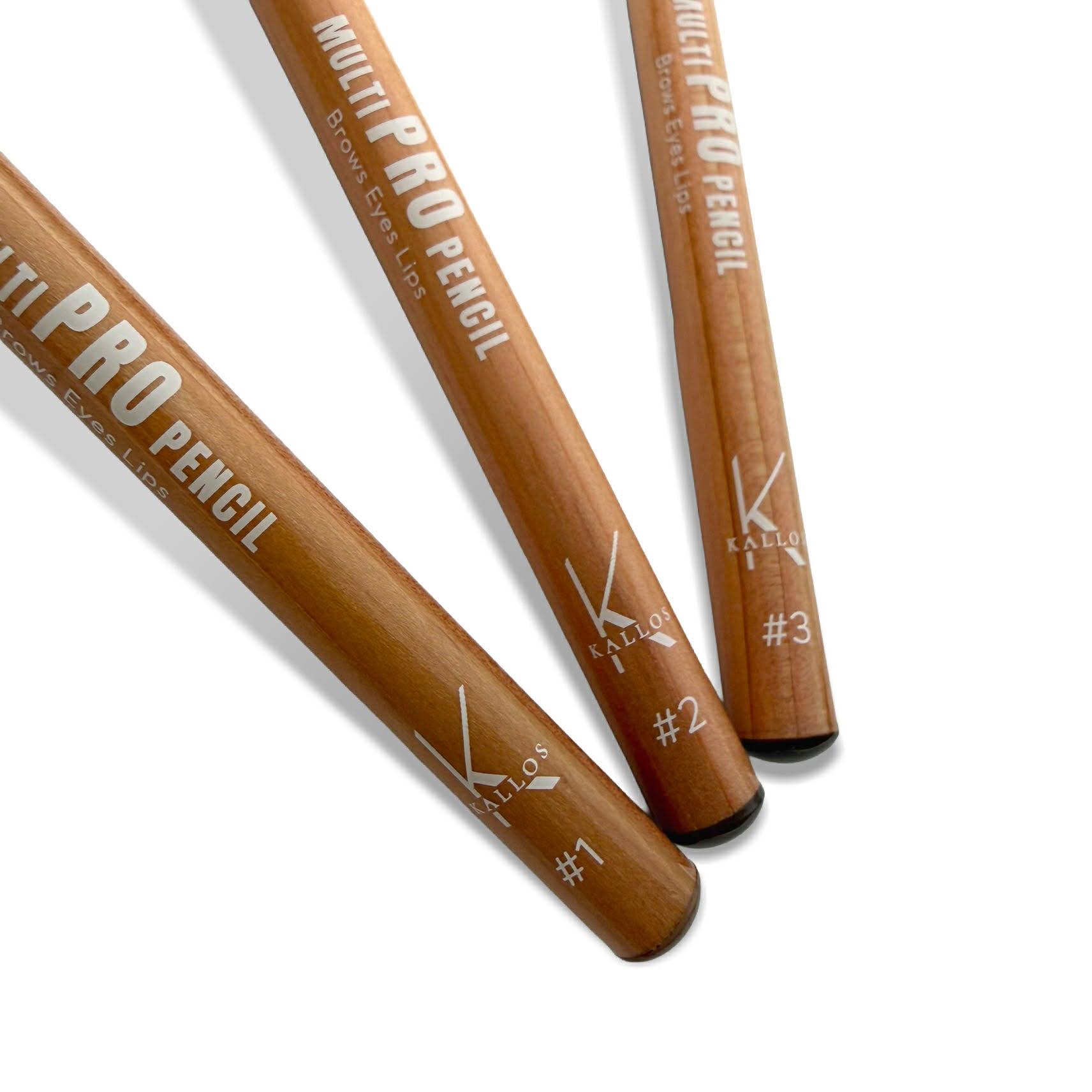  3u1 OLOVKA ZA OBRVE, OČI  USNE – MULTI PRO PENCIL Multipurpose Makeup Pencil #1-#2-#3 Kallos