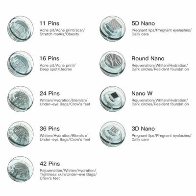  16 IGLICA, NASTAVAK ZA DERMAPEN Professional Dermapen Needles 5 KOMADA-10 KOMADA Kallos