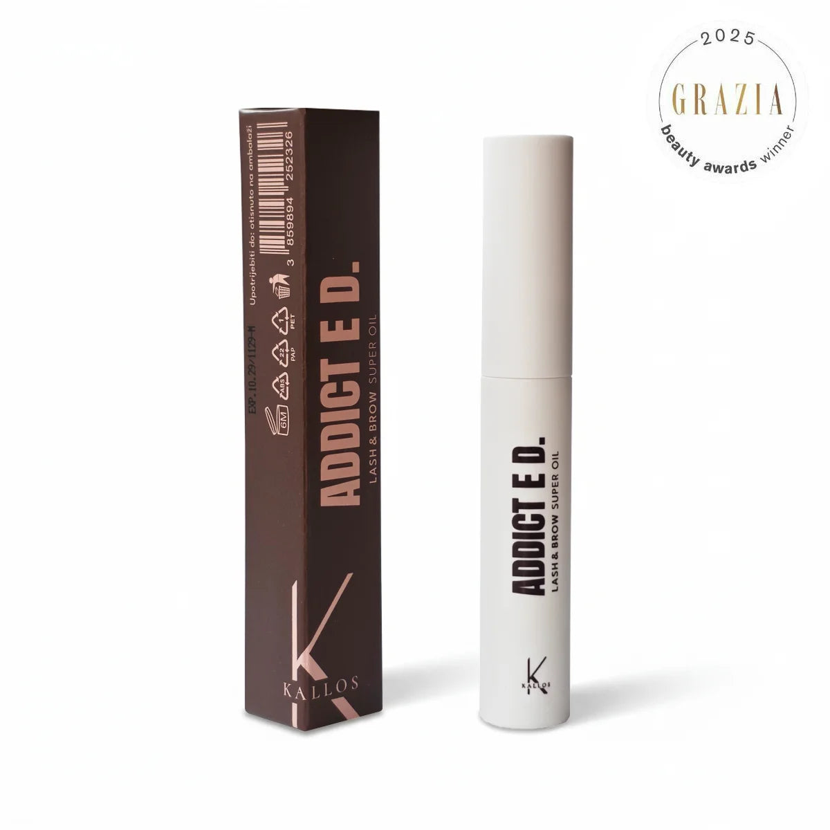 ADDICTED ULJE ZA OBRVE I TREPAVICE Luxury Lash & Brow Growth Oil  Kallos