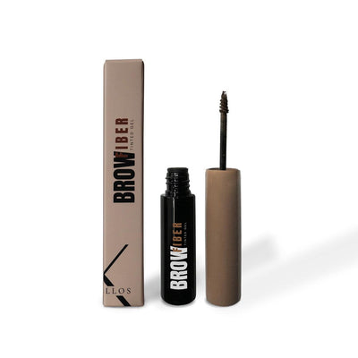  DARK BROWN - BROW FIBER TINTED GEL Luxury Tinted Brow Fiber Gel Default Title Kallos