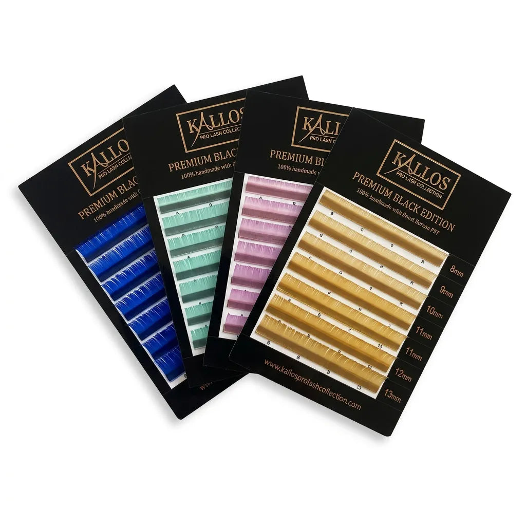 CC 0.07 PO BOJAMA Professional Eyelash Extensions Plava Kallos