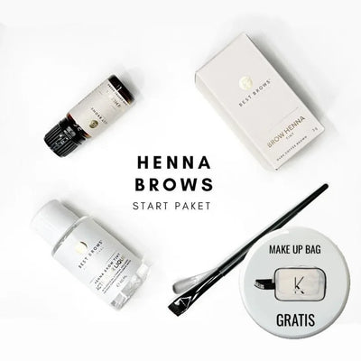 HENNA BROWS START PAKET rofessional Henna Brow Starter Kit  Kallos
