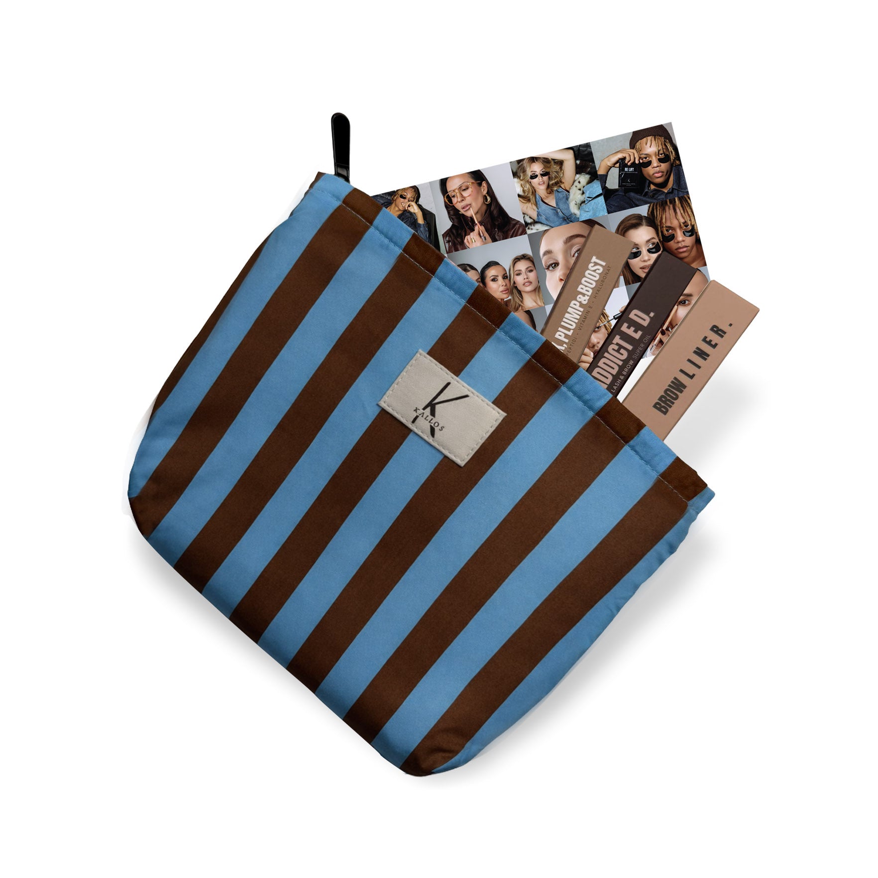  KALLOS BEAUTY NESESER Makeup Organizer Plava-Roza Kallos