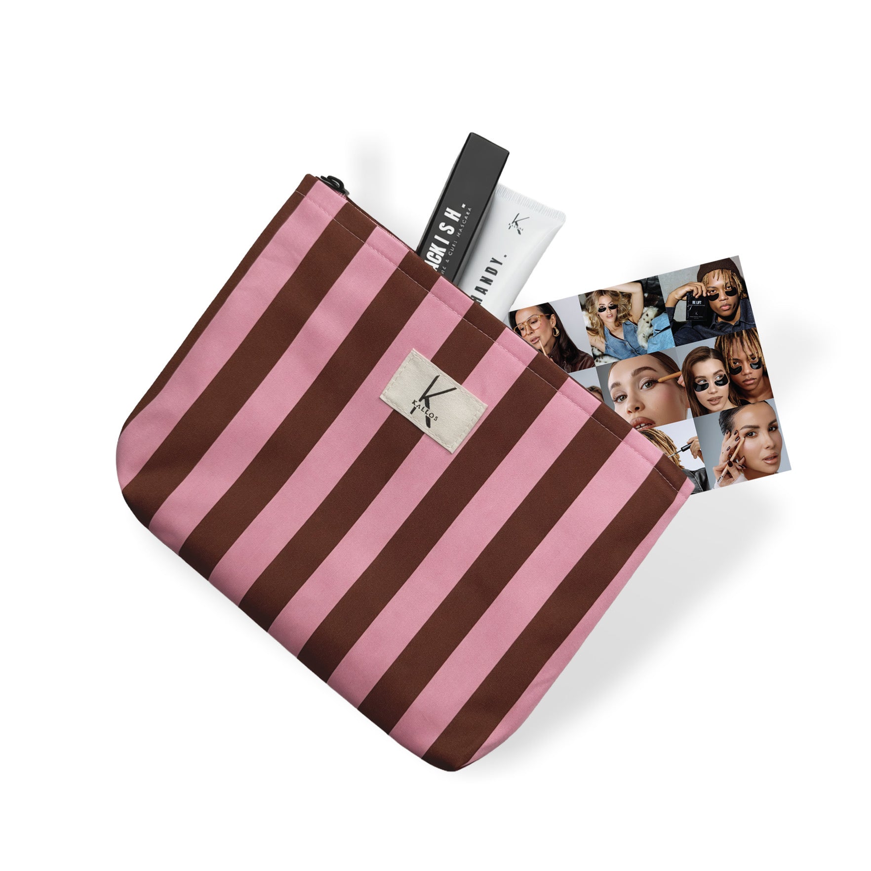  KALLOS BEAUTY NESESER Makeup Organizer Plava-Roza Kallos