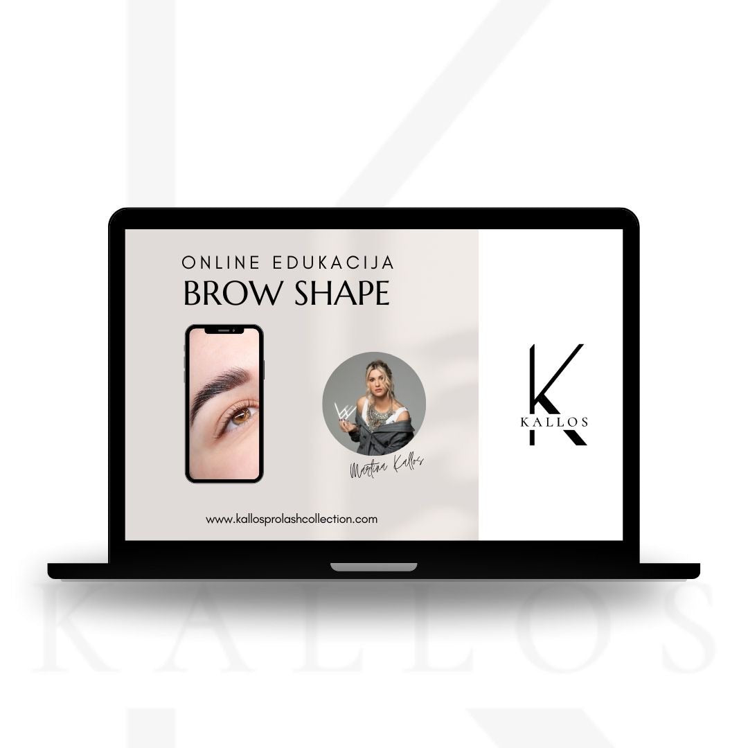 Brow Shape Kallos Online Edukaciju