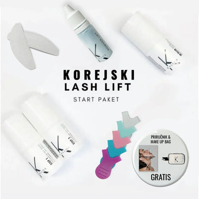  KOREJSKI LIFT START PAKET NOVO!PRIRUČNIK NA DAR Lash Lift Professional Starter Kit Default Title Kallos