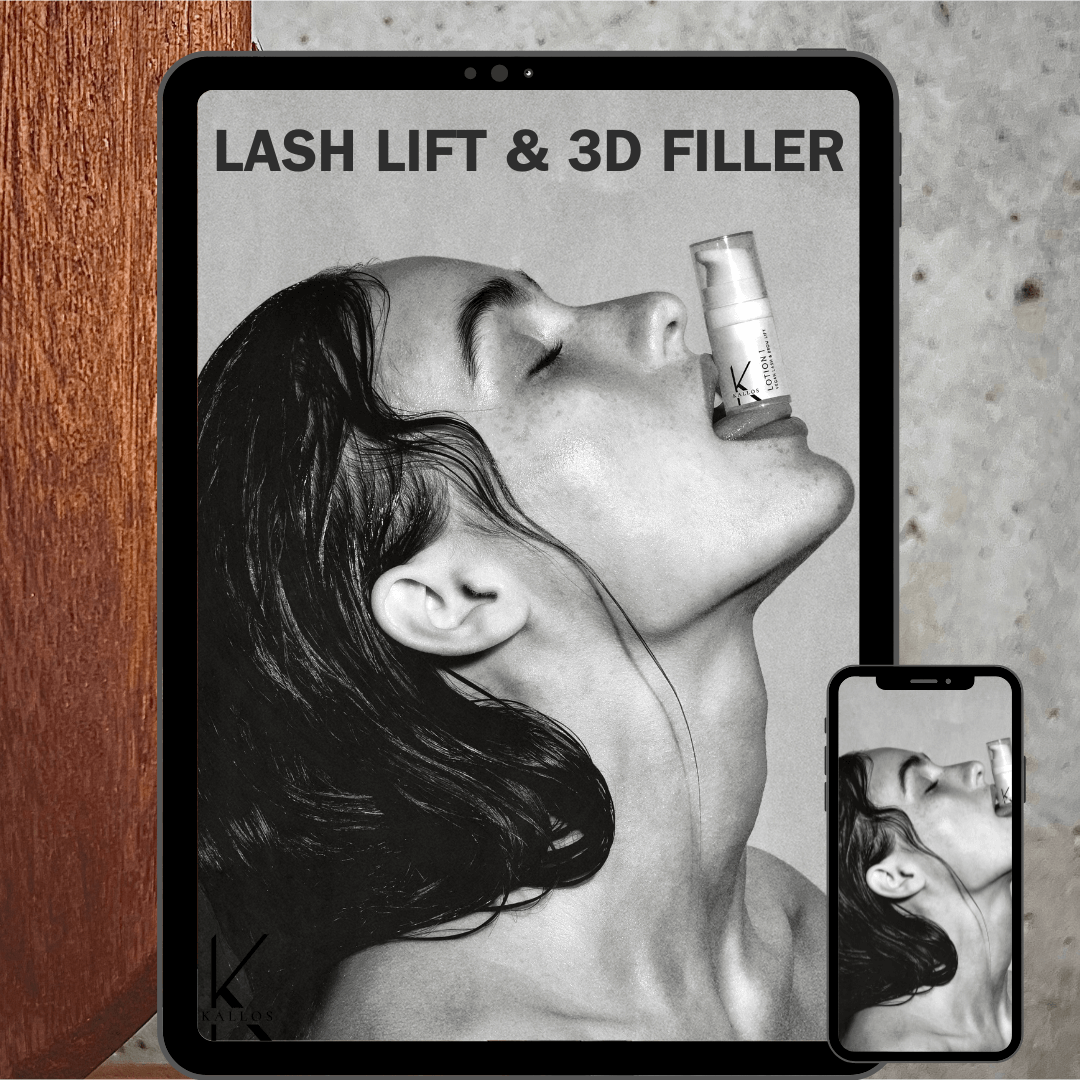 LASH LIFT & 3D FILLER - ONLINE EDUKACIJA - Kallos