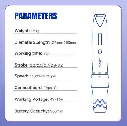 MAST P60 WIRELESS PEN MACHINE