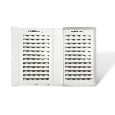  PREMADE M 0.06 5D POJEDINAČNE DUŽINE Professional Eyelash Extensions 6 mm-7 mm-8 mm-9 mm-10 mm Kallos