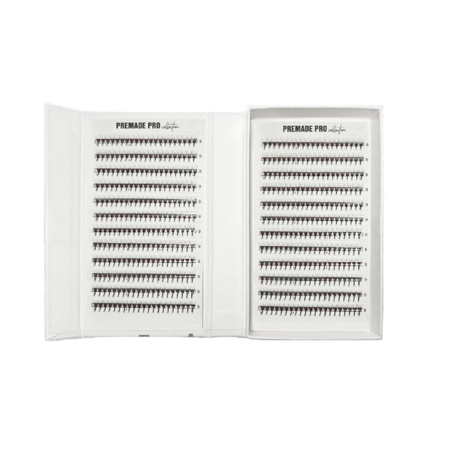  PREMADE C 0.06 5D POJEDINAČNE DUŽINE Professional 5D Premade Volume Fans 6 mm-7 mm-8 mm-9 mm-10 mm Kallos