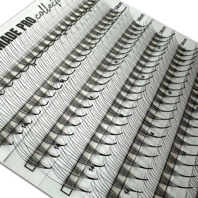  PREMADE D 0.06 5D POJEDINAČNE DUŽINE Premade Lash Fans 8 mm-9 mm-10 mm-11 mm-12 mm Kallos