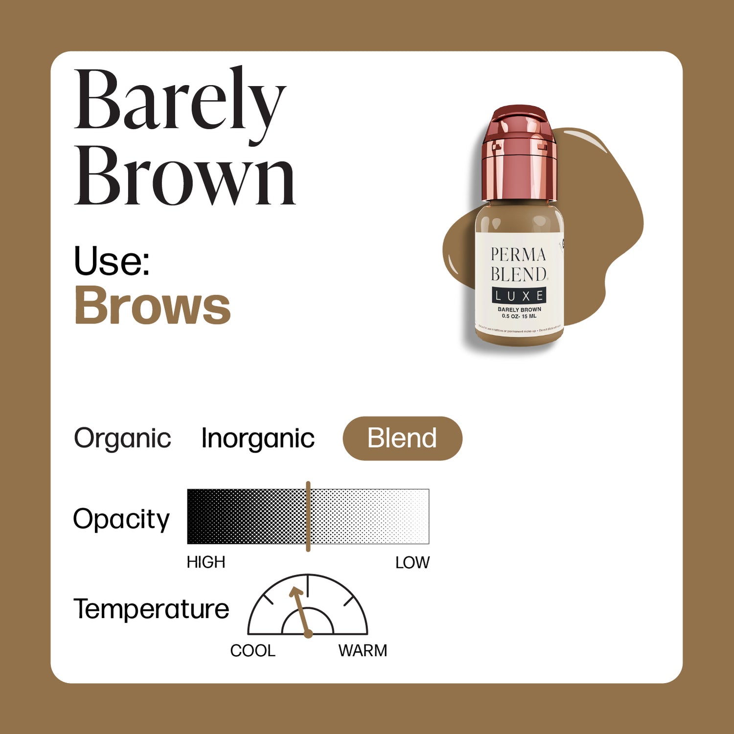 Kallos-Barley Brown - Perma Blend Luxe