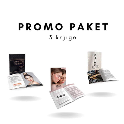  Promo Paket 3 Knjige Eye Lash and Brow Book Promo Package Default Title Kallos