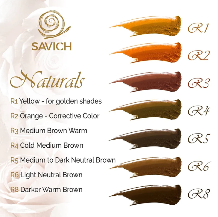 R3 Savich Pigment za Trajnu Šminku | Kallos Pro Lash Collection