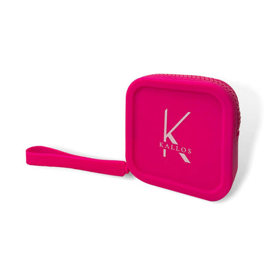  Silikonska torbica Mini Silicone Makeup Pouch Bubble pink-Summer tan-Cappuccina ballerina-Hot magenta-Graphite Kallos