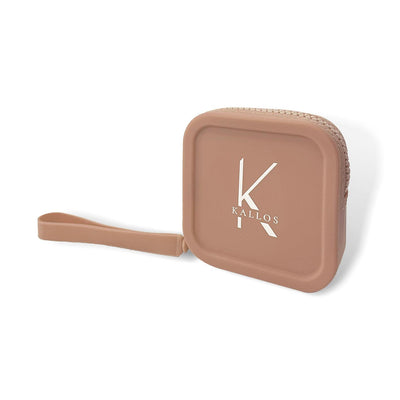  Silikonska torbica Mini Silicone Makeup Pouch Bubble pink-Summer tan-Cappuccina ballerina-Hot magenta-Graphite Kallos