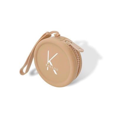  Silikonska torbica Mini Silicone Makeup Pouch Bubble pink-Summer tan-Cappuccina ballerina-Hot magenta-Graphite Kallos