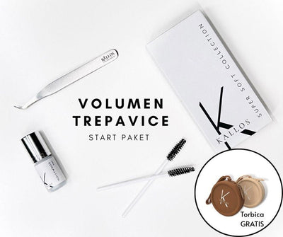  VOLUMEN TREPAVICE START PAKET Volume Eyelash Extension Starter Kit Default Title Kallos