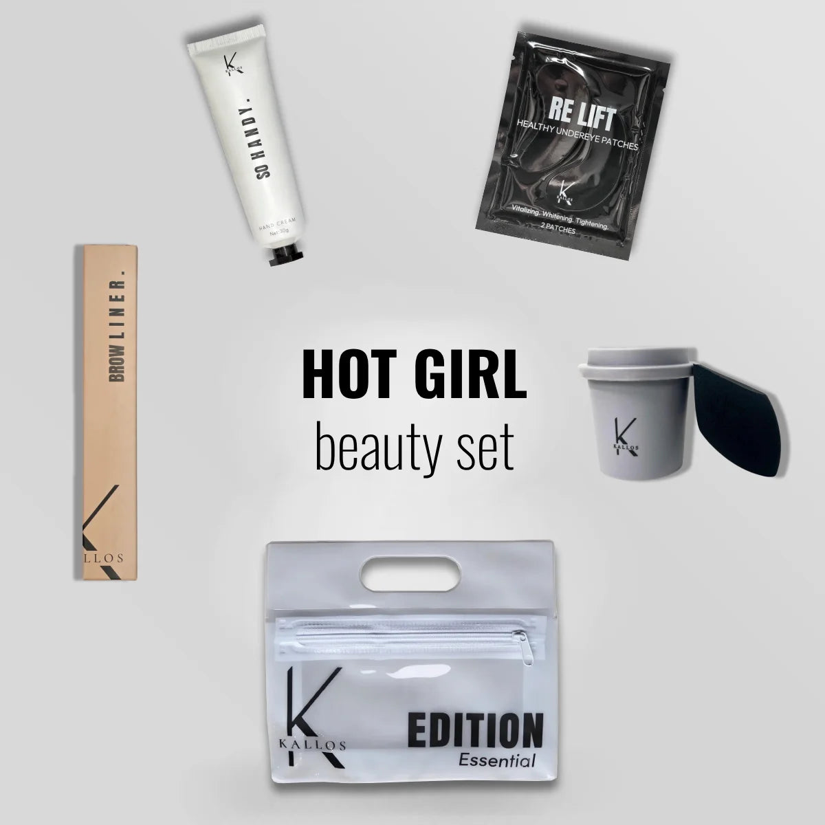 HOT GIRL, BEAUTY SET