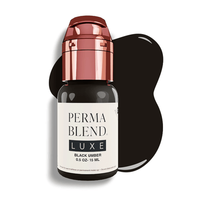  BLACK UMBER - PERMA BLEND LUXE Professional PMU & Tattoo Pigment Default Title Kallos