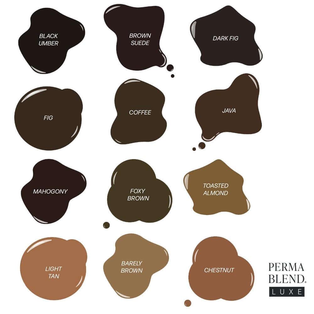  COFFEE - PERMA BLEND LUXE Professional PMU & Tattoo Pigment Default Title Kallos