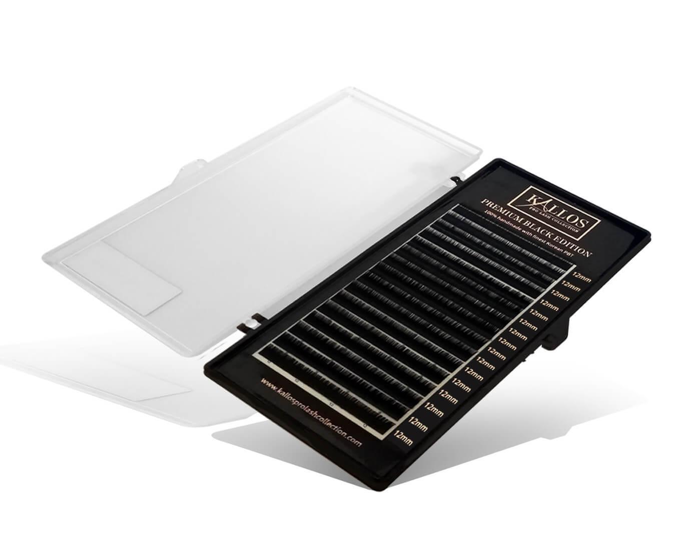  D 0.06 PO DUŽINAMA Ekstenzija Trepavica 8 mm-9 mm-10mm-11mm-12mm Kallos