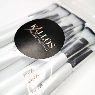  SET 10 KISTOVA ZA ČIŠĆENJE TREPAVCA Lash Cleansing Brushes Set Default Title Kallos